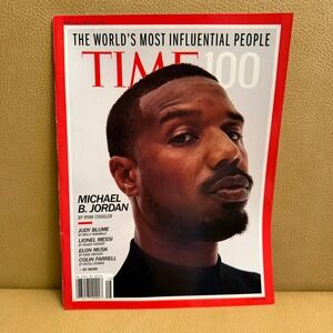 TIME Magazine April 24‎ May 1 2023 Michael B Jordan TIME100 Cover
